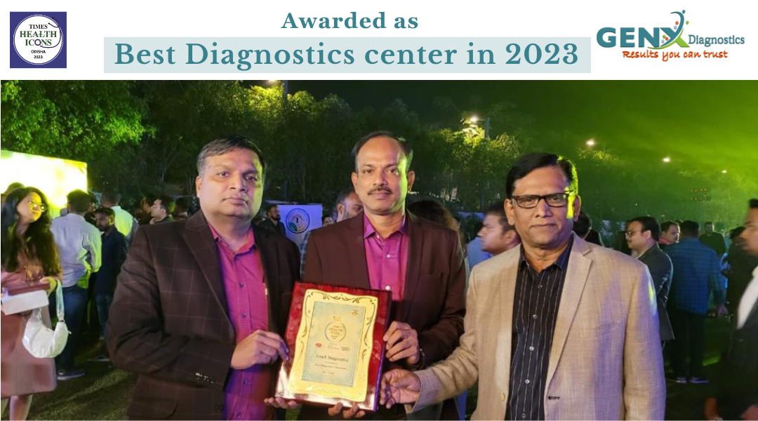 Awarded as best diagnostics center in 2023